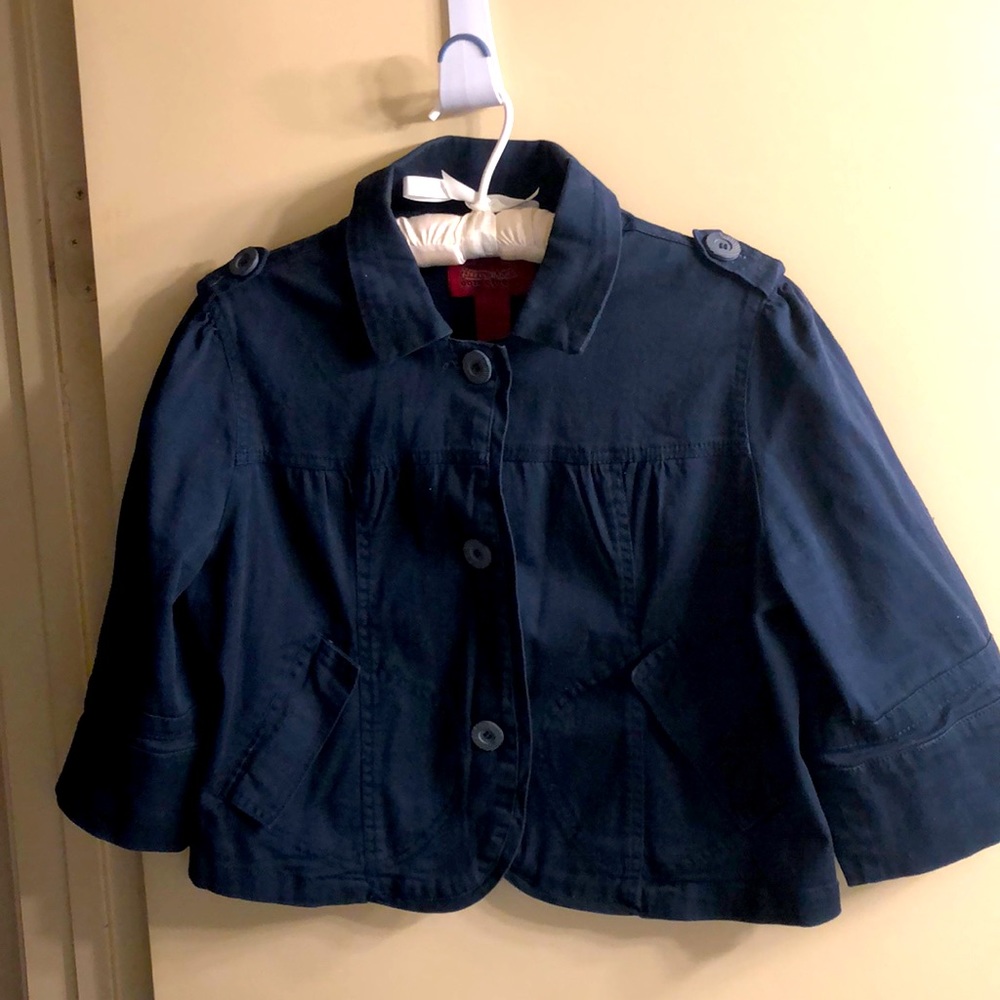Paris Blues outerwear top EUC; 18.5” long; 19” armpit to armpit